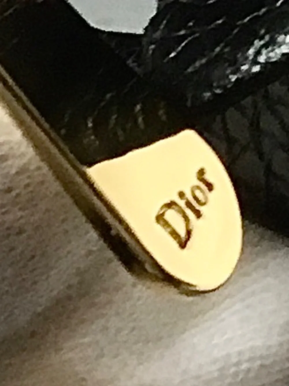 DIOR QUIT LONG BLACK WALLET